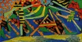 Baigneuses au ballon 4 1928 Kubismus